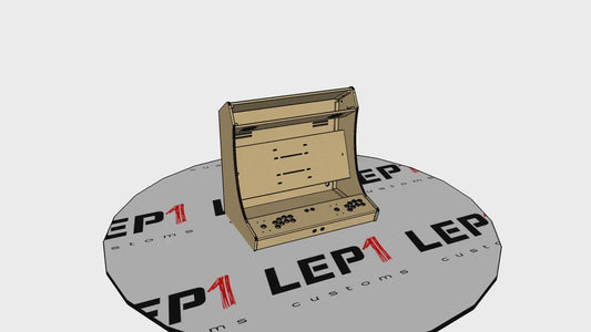 LVL32 Bartop Arcade Cabinet Kit for 27" to 32" Screens(HAPP or SANWA)