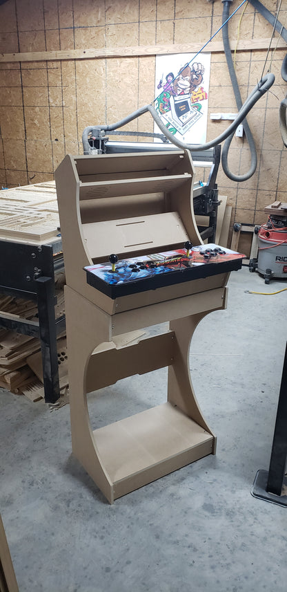 Arcade Kit Pedestal for our LVL19 and LVL23 bartop kits