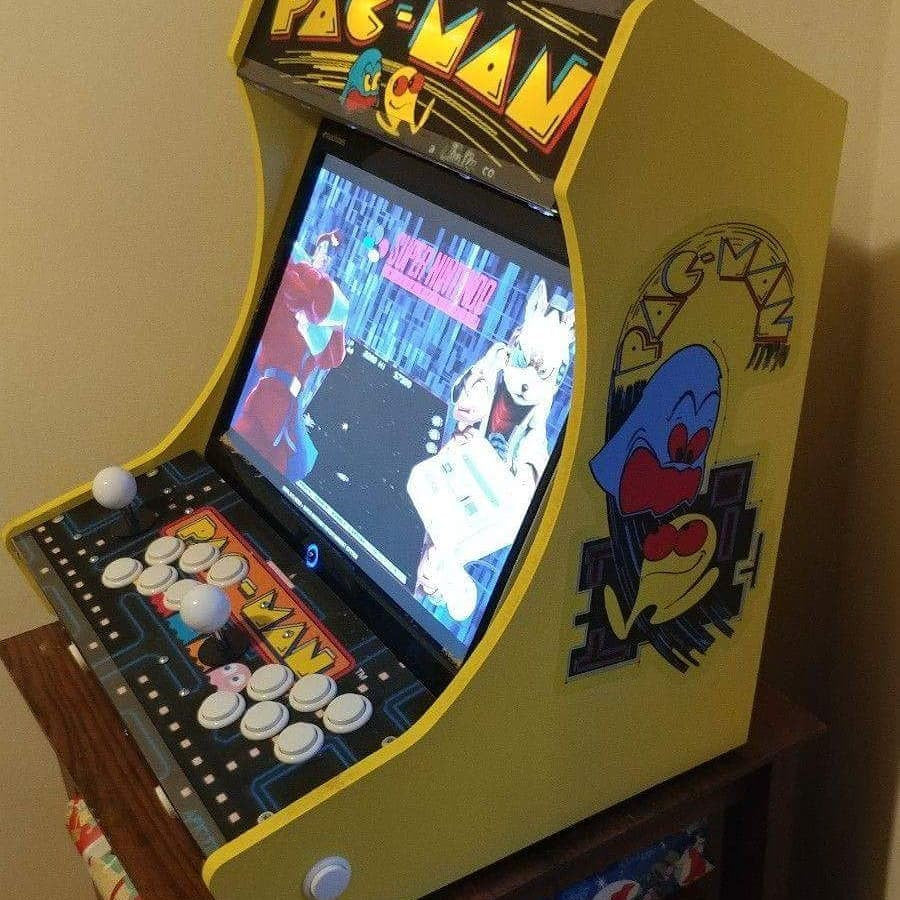 LVL19 1 or 2 Player Bartop Arcade Cabinet Kit for 15" to 19" Screens (HAPP Only)