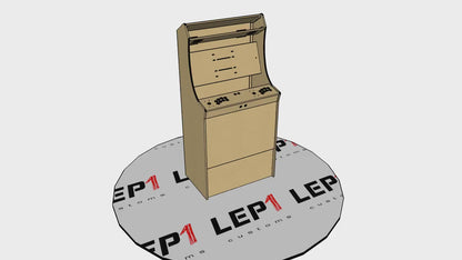 LVL32J 2 Player Upright Arcade Cabinet Kit for up to a 32" screen