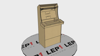 LVL32BP Pandora's Box Ready Upright Arcade Cabinet Kit for up to a 32" screen