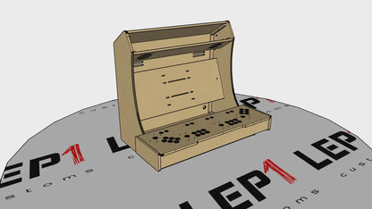 LVL32X4 4 Player Bartop Arcade Cabinet Kit for 27" to 32" screens(SANWA ONLY)