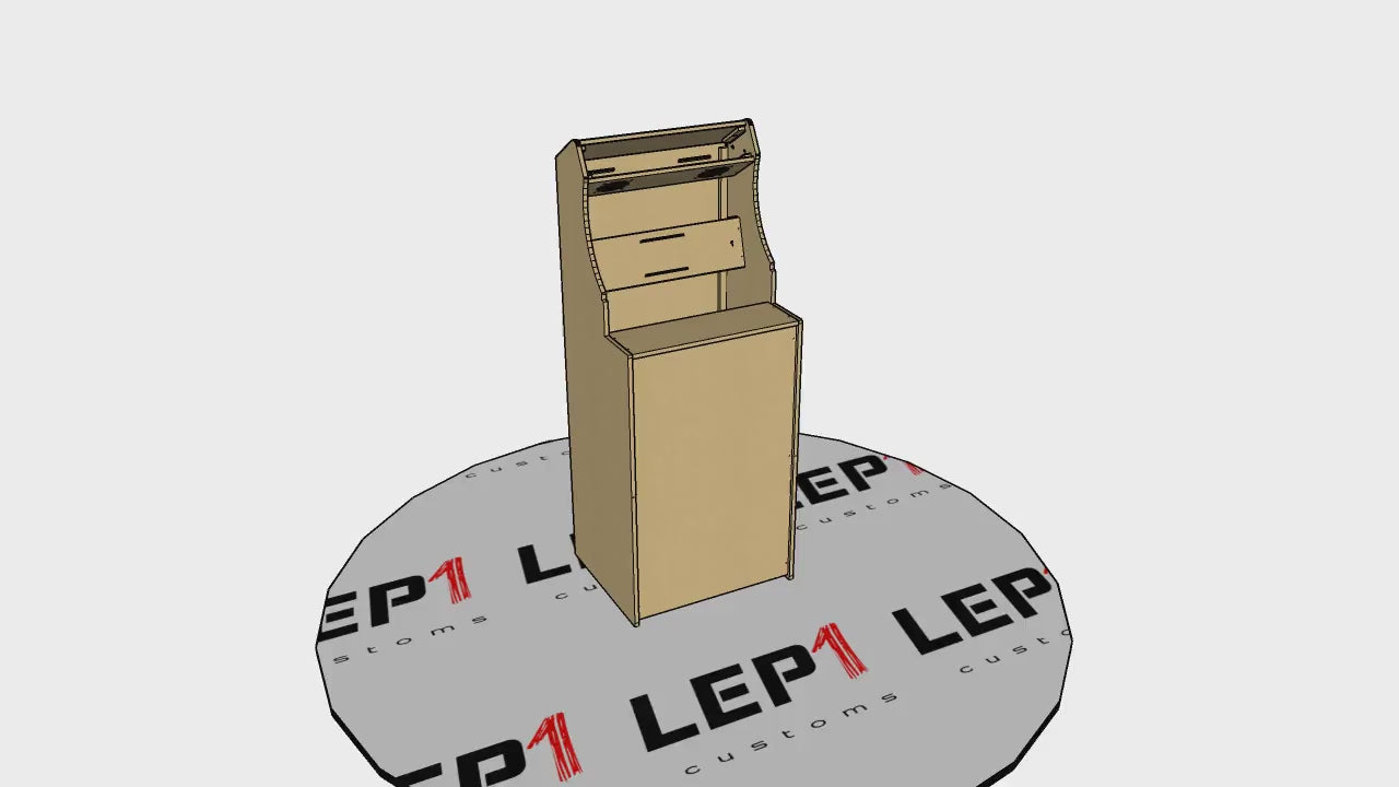 Upright Arcade Cabinet Kits – LEP1 Customs