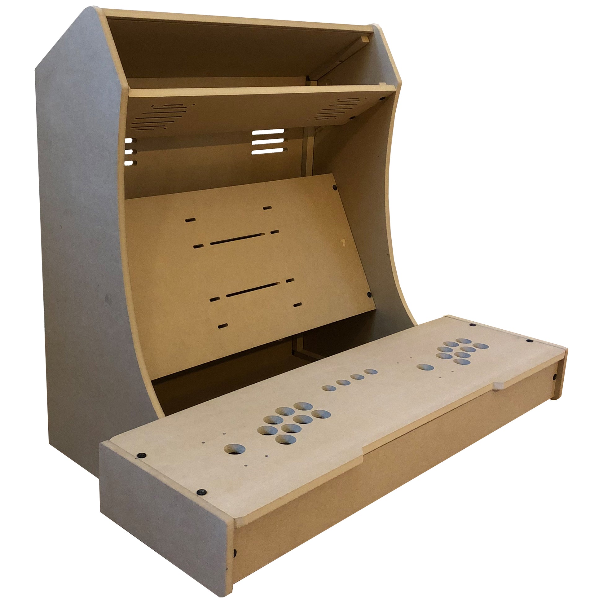 Empty Arcade Cabinets