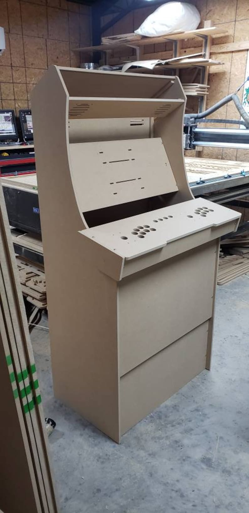 Arcade Kit DIY Upright Arcade Cabinet Kit 32in Screen