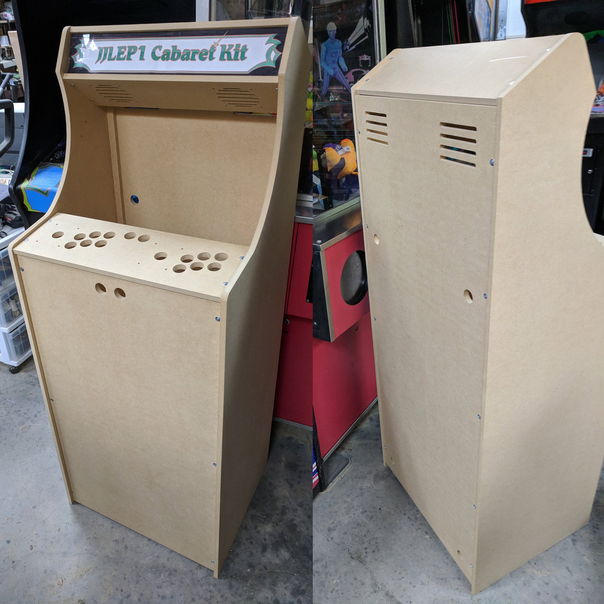 Arcade Kit DIY Upright Arcade Cabinet Kit 23in Screen